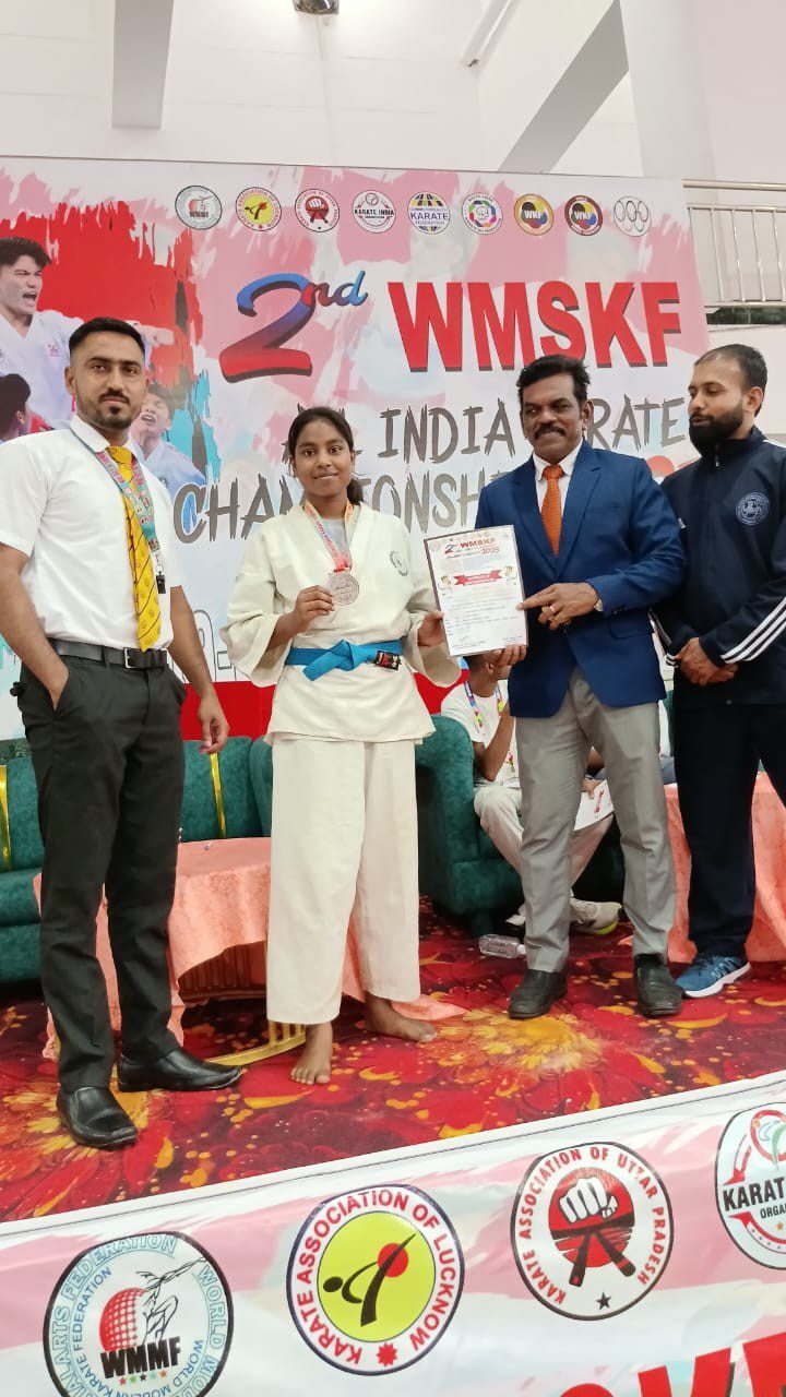 Jharkhand Wins 2 Medals at All India Karate Championship