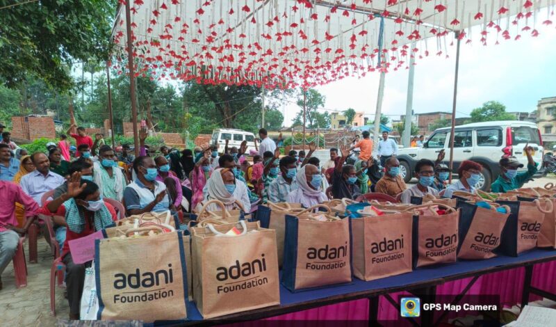 Adani Foundation Distributes Nutrition Kits to 80 TB Patients in Hazaribagh