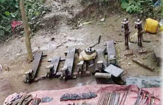 Village Turns Arms Hub! Gun Factory Found at Elected Head's Residence