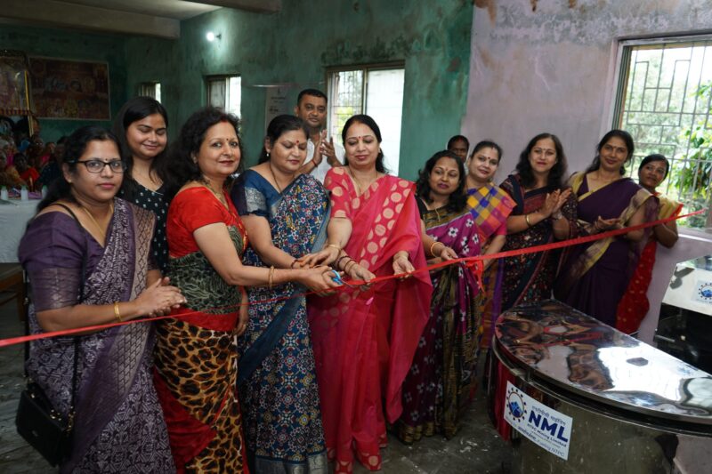 NTPC’s Swayamsiddha Ladies Club Donates Roti Maker to Old Age Home