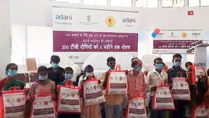 Adani Foundation Distributes Nutrition Kits to 150 TB Patients in Godda
