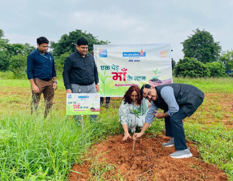 BOI Organizes Tree Plantation Drive for Environmental Protection