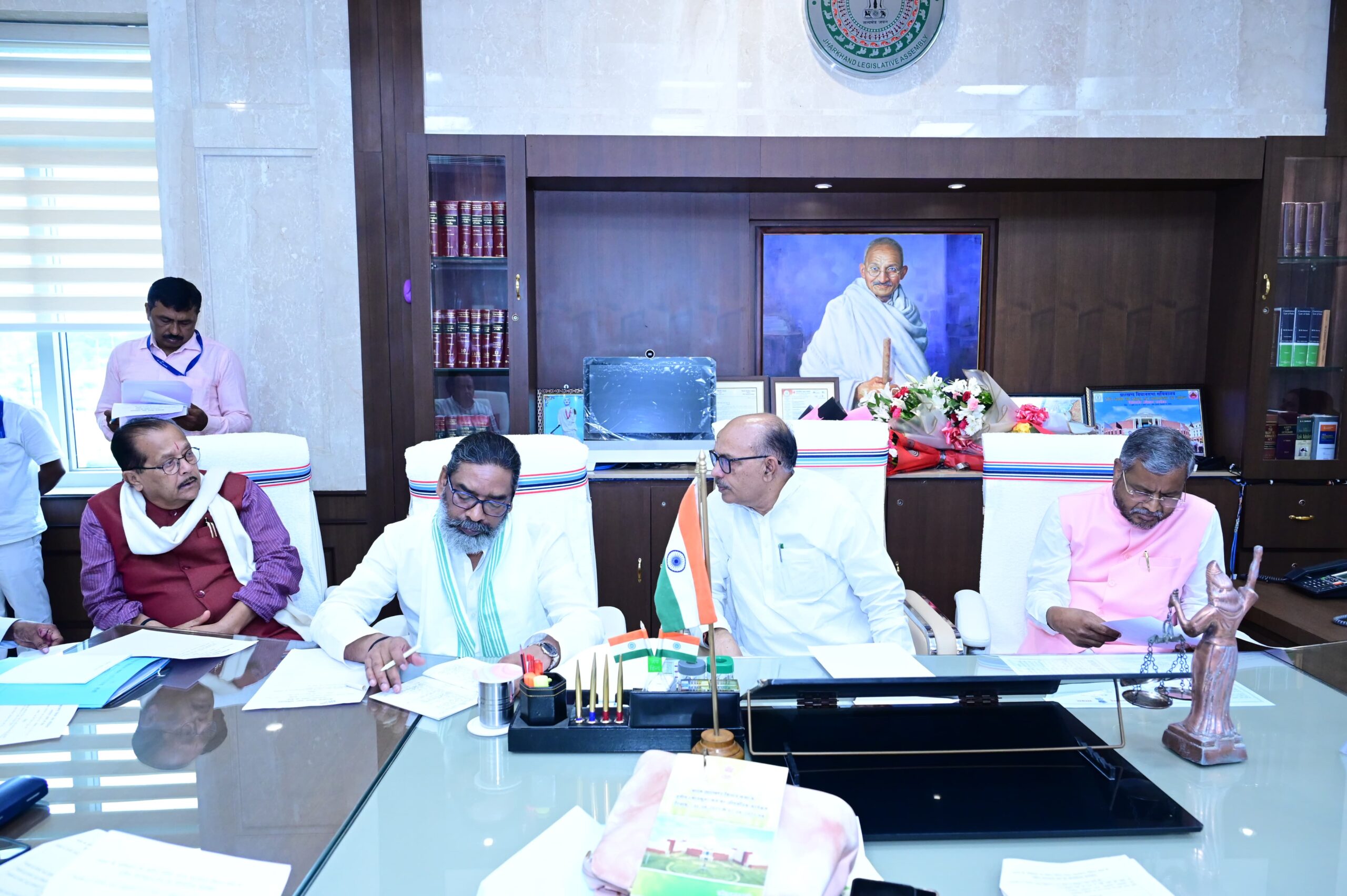 CM and Opposition Leader Attend Monsoon Session Strategy Meeting