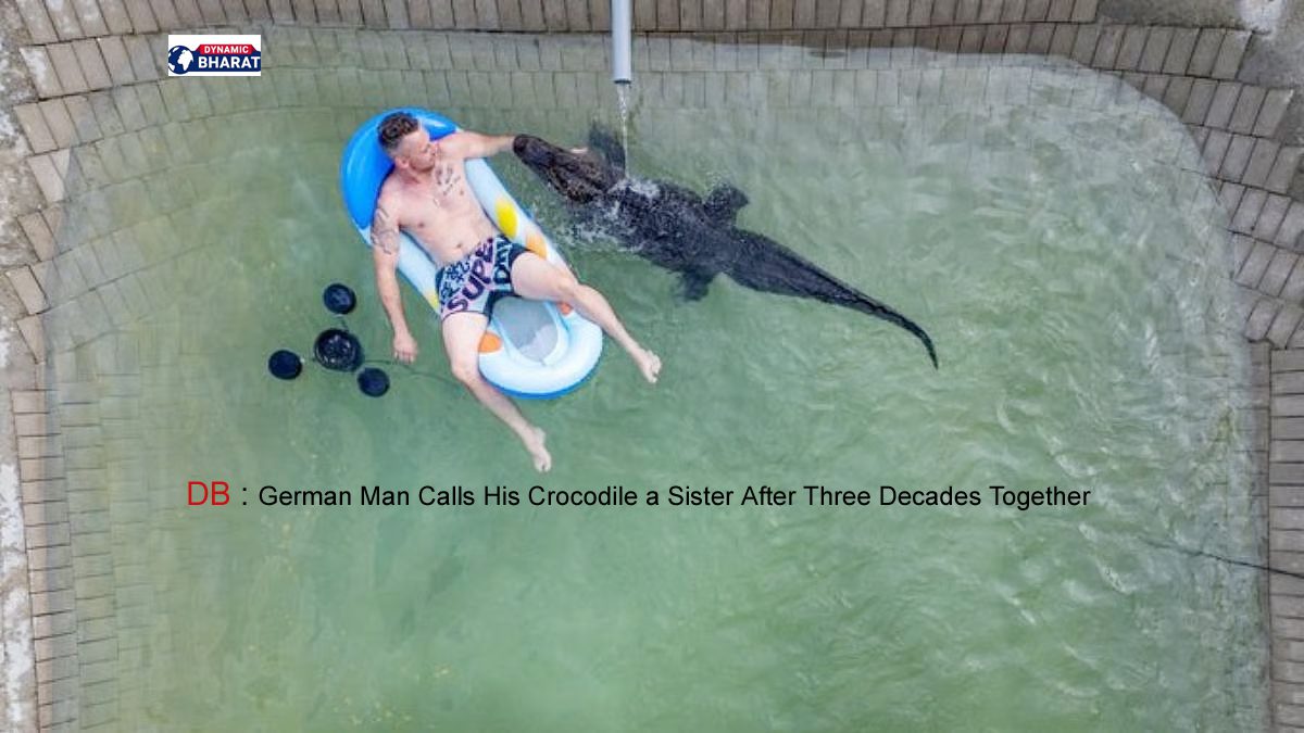 German Man Calls His Crocodile a Sister After Three Decades Together