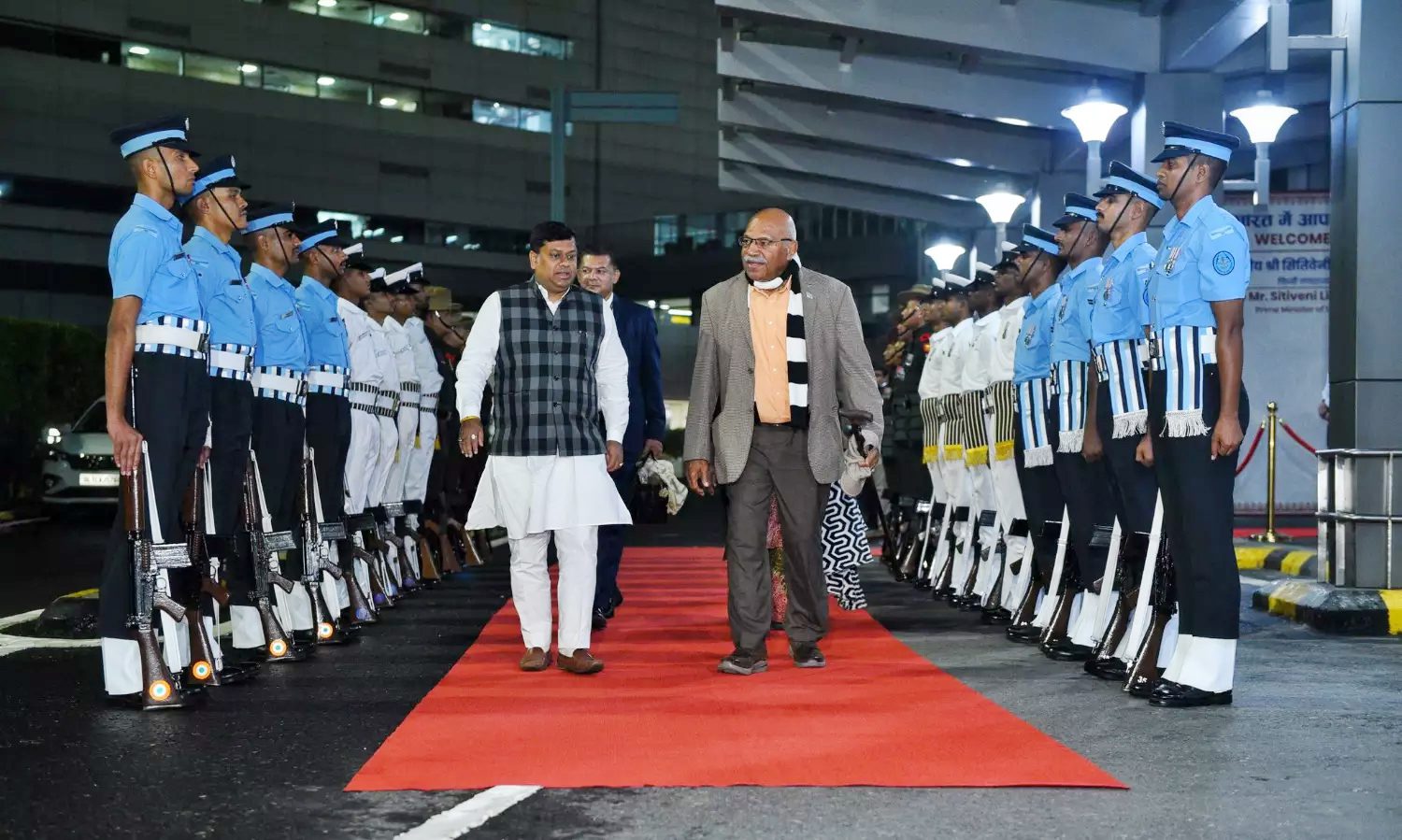 Fiji PM Rabuka Arrives in Delhi, Once Called PM Modi “Boss of the World”