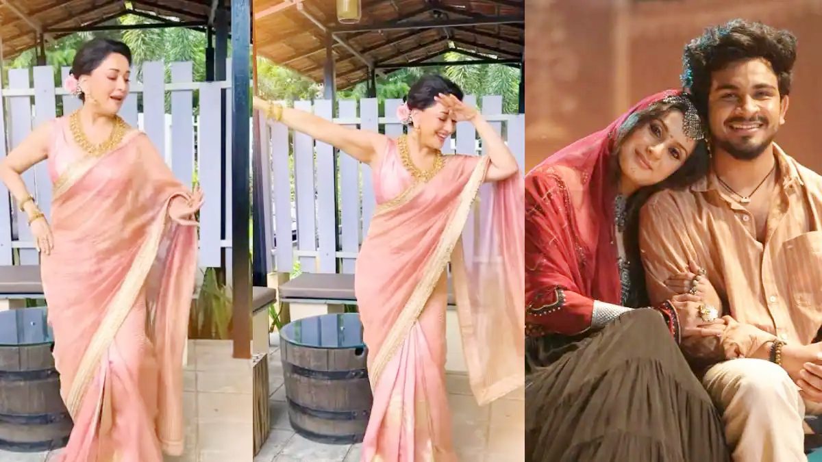 Madhuri Dixit Wins Hearts with Dance on Viral Marathi Song ‘Sheki-Sheki’