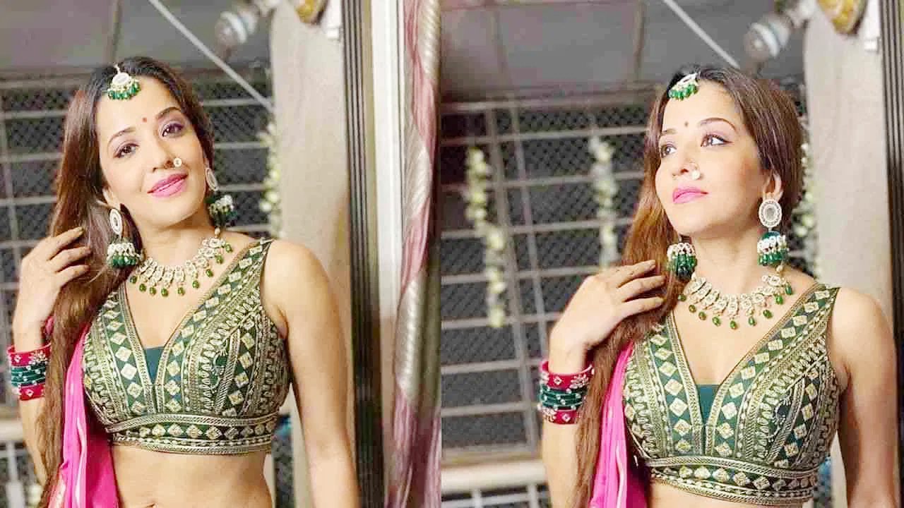 Monalisa Mesmerizes Fans with Her Traditional Look on Social Media