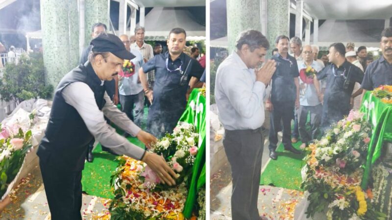 NTPC Director (Fuel) and RED (Mining) Pay Tribute to Former Jharkhand CM Shibu Soren