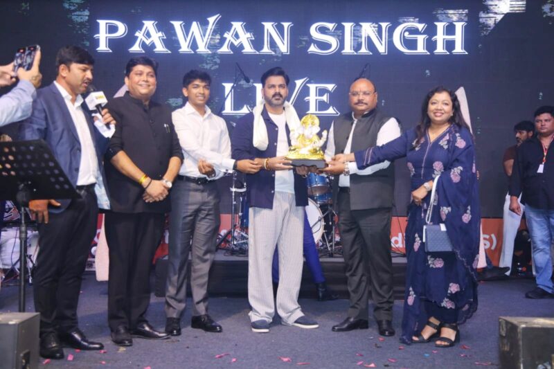 Grand Freshers Party at GIMS for PGDM Students; Audience Grooves Late into the Night on Pawan Singh’s Musical Performance