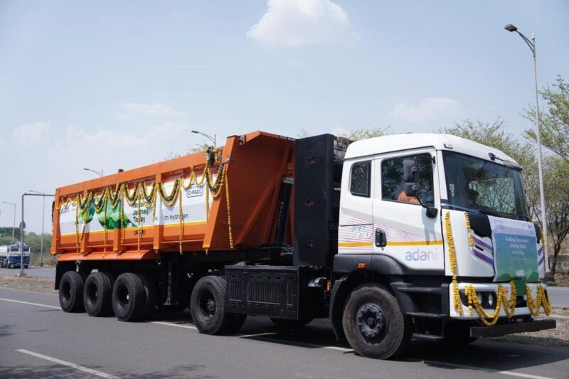 Adani Enterprises Wins Prestigious Environmental Award for Hydrogen Truck Use in Mining Sector