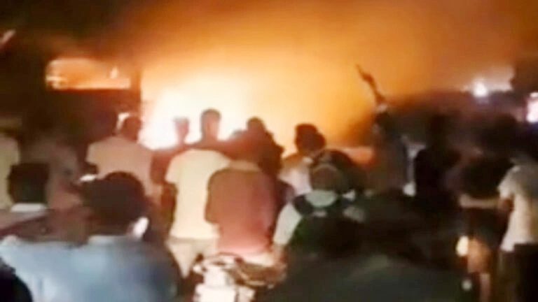 Bus Catches Fire in Katihar, 45 Passengers Escape Unharmed