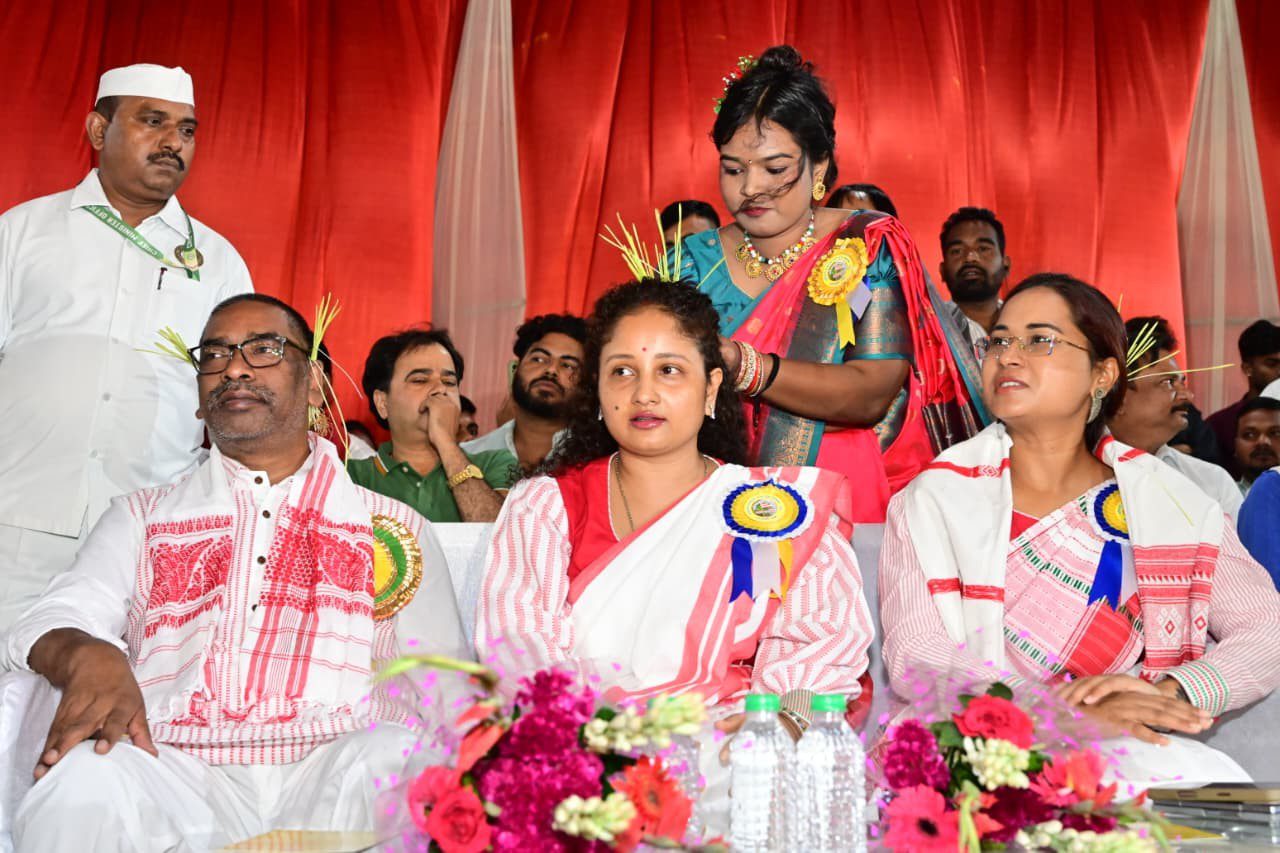 CM Hemant Soren Highlights Cultural Significance of Karam Festival at Ranchi Women’s College Puja Mahotsav
