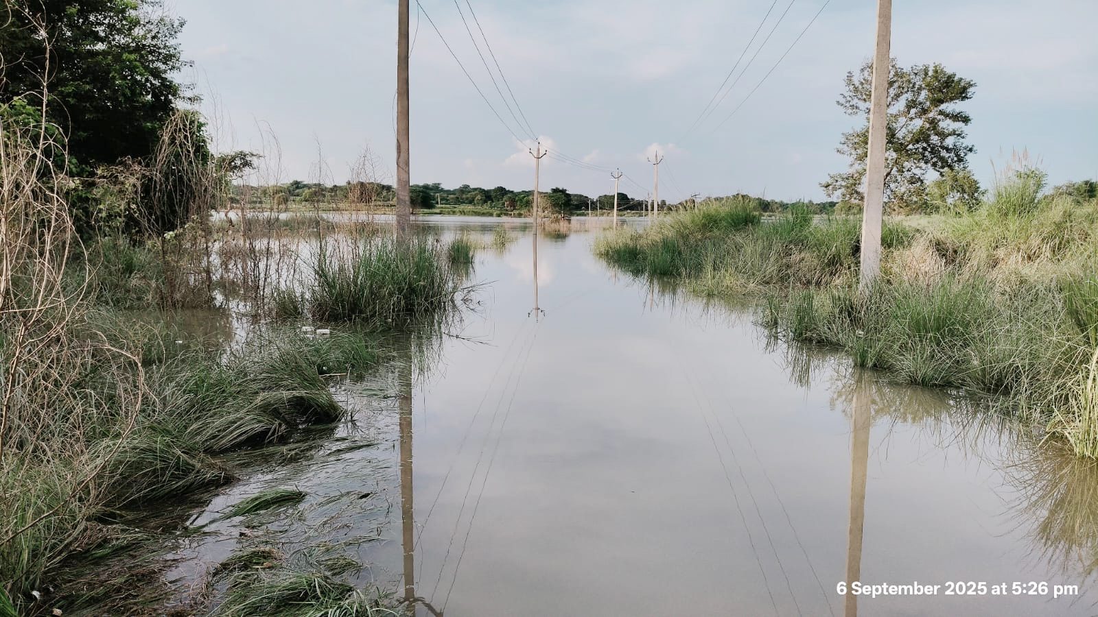 Yamuna Water Level Stabilizes Above Danger Mark, Relief for Villagers