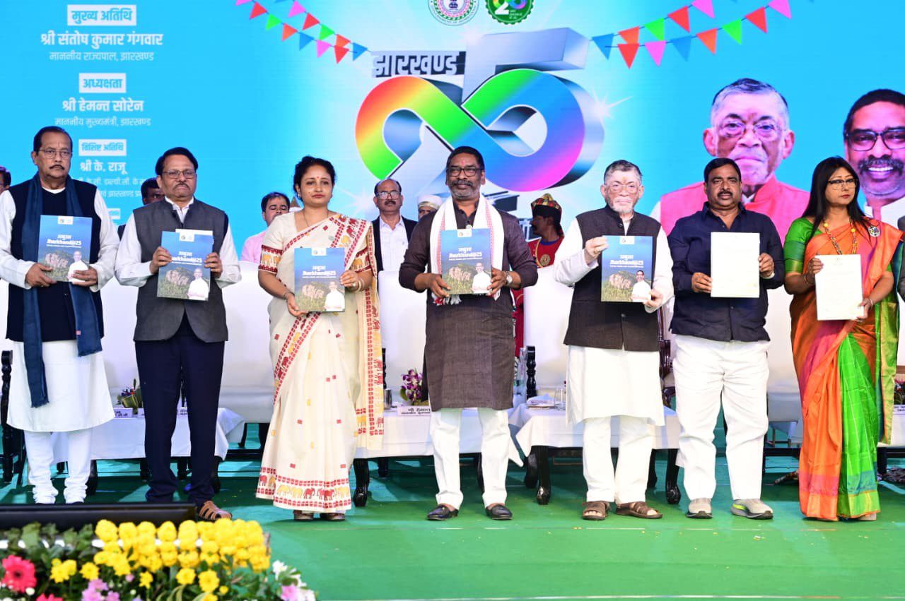 CM Gifts ₹8,799 Crore for 1,087 Schemes on Jharkhand Foundation Day
