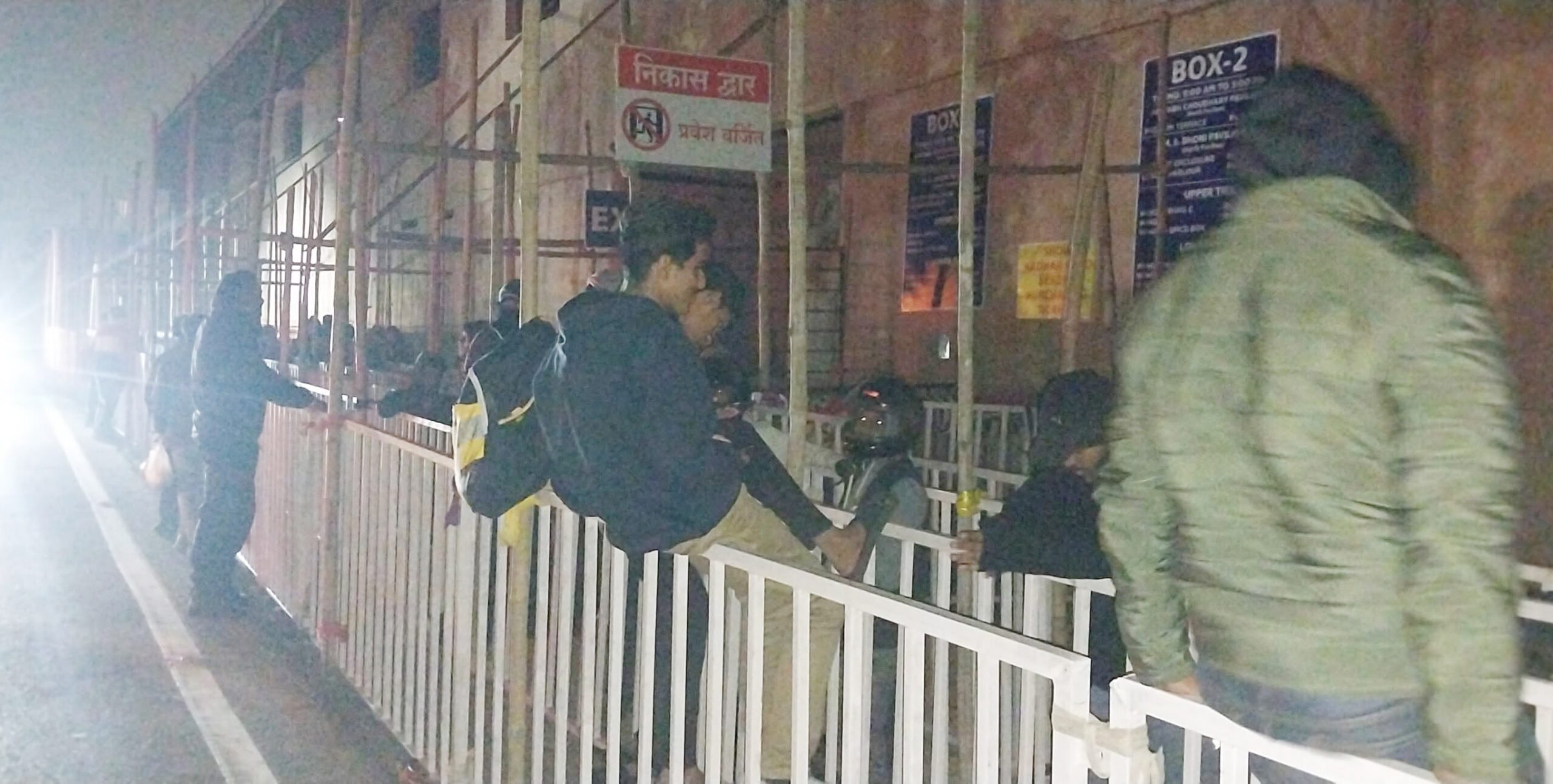 IND vs SA: Long queues outside JSCA Stadium as fans wait overnight for tickets