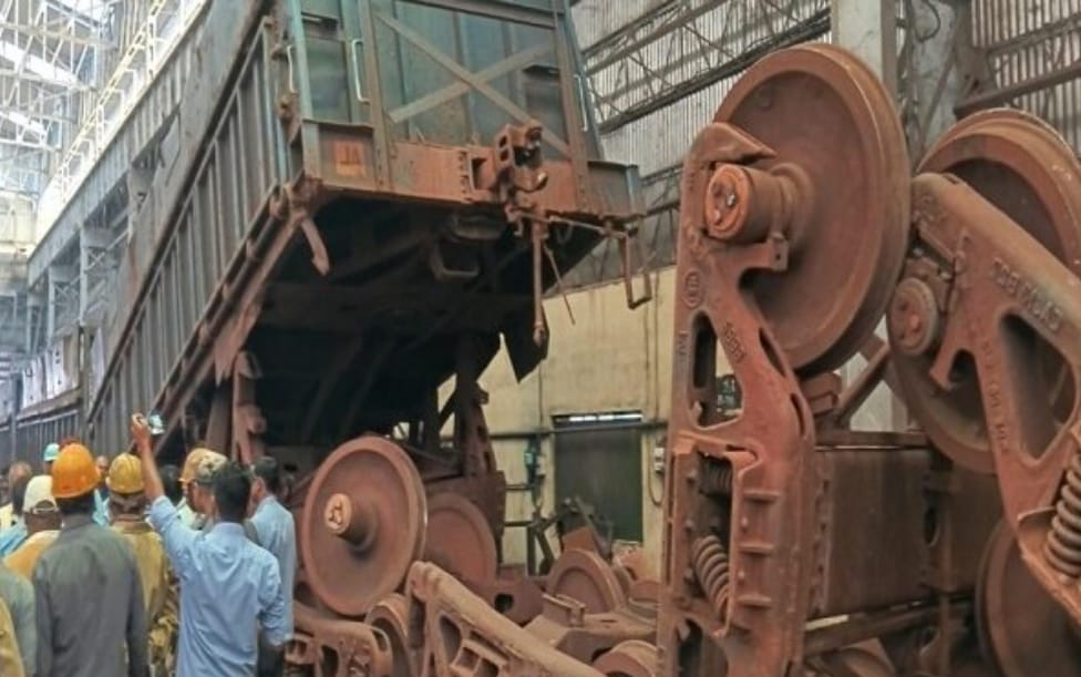 Two Freight Trains Collide at Adityapur Railway Yard, Major Accident Averted