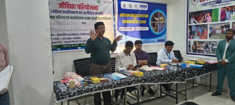 ESL Steel, EMP Bindi Association Empower 50 Women Entrepreneurs Under Project Jivika in Bokaro