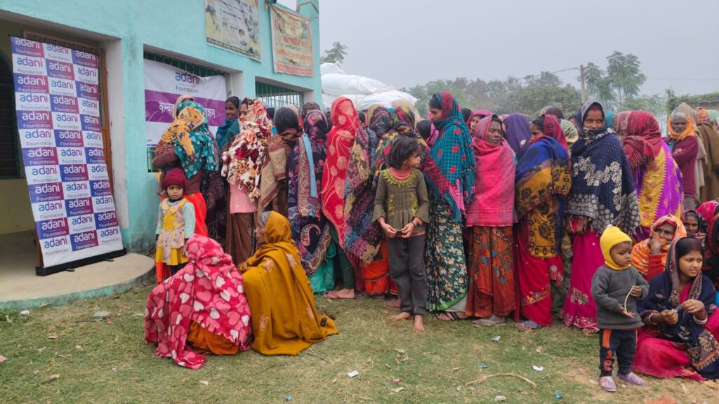 Adani Foundation’s Blanket Distribution Brings Relief in Pirpainti Cold Wave