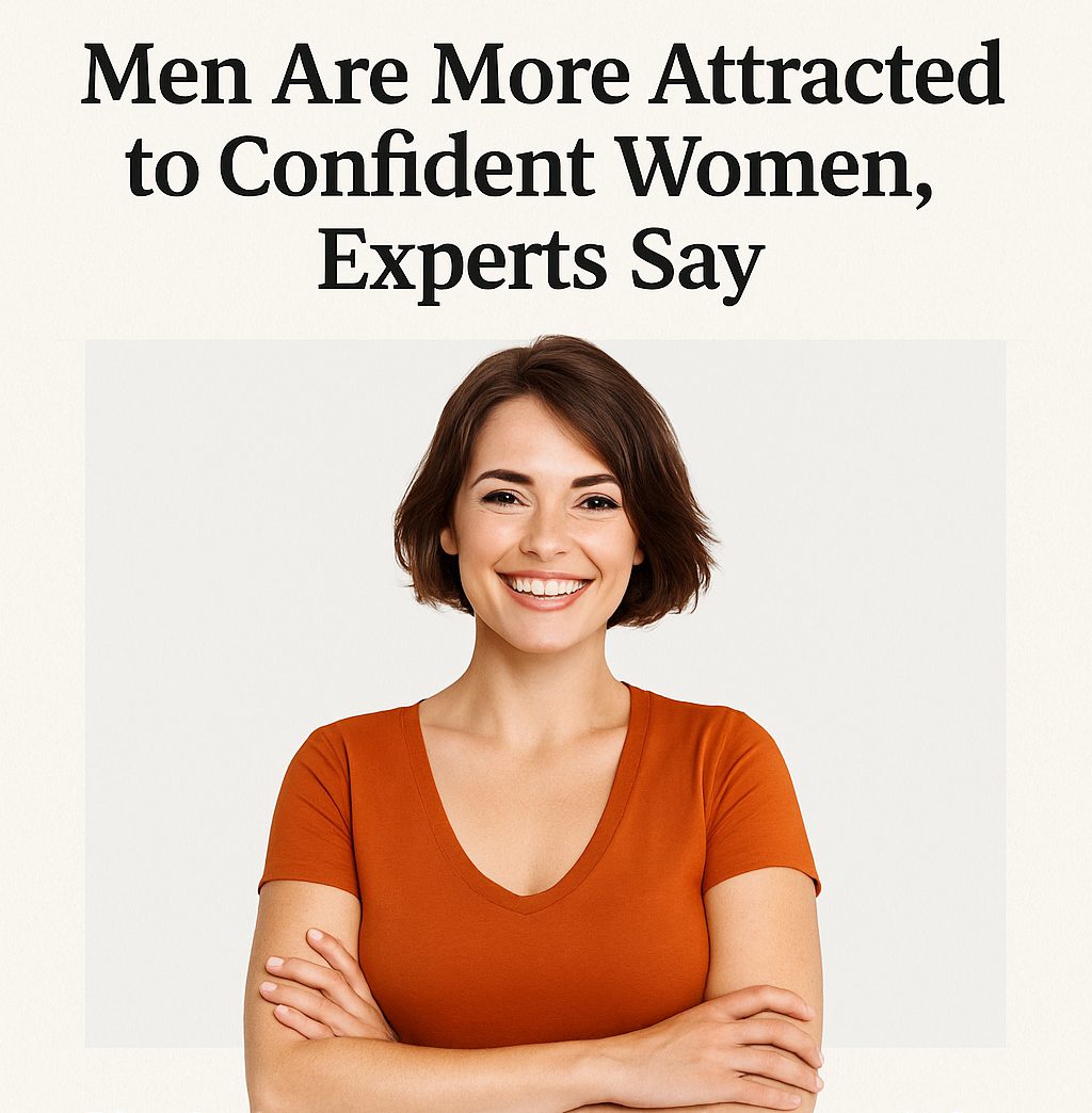 Men Are More Attracted to Confident Women, Experts Say