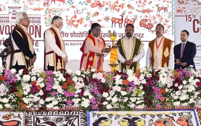 Not High Position but Social Impact Is Real Success: President at NIT Convocation