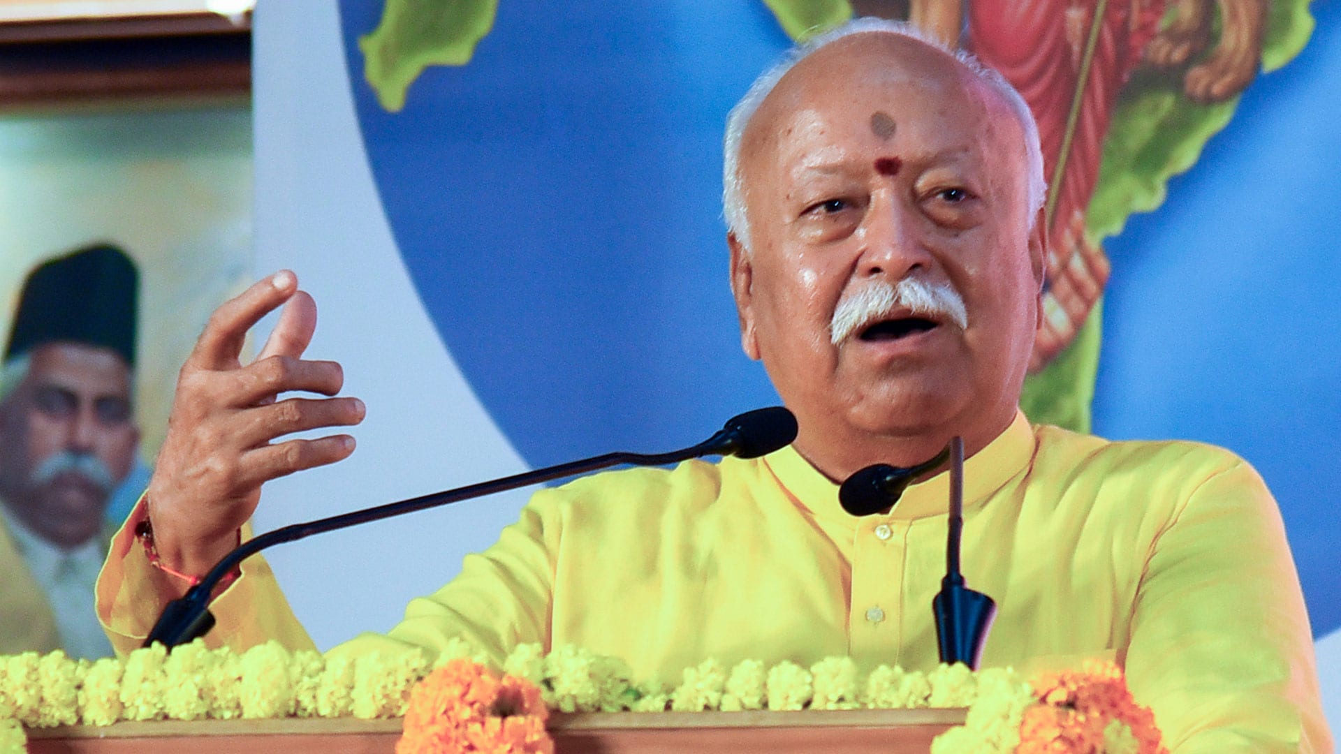 Bhagwat says RSS was not created for any political ideology