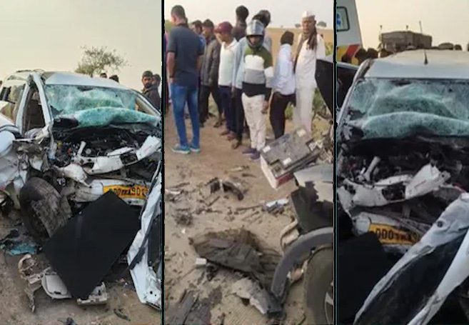 Wrong-Side Scorpio Crashes Into Ertiga in Nashik, 4 Killed, 6 Injured