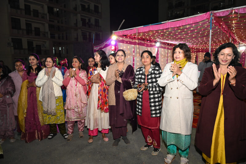 PVUNL Patratu Celebrates Lohri with Grandeur at Township Ground