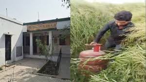 hieves Steal LPG Cylinder, Fall Asleep in Field, One Caught