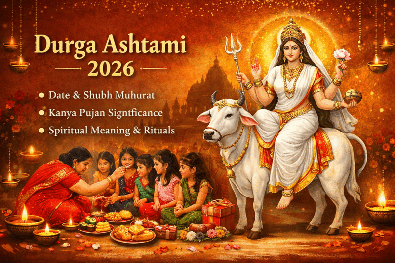 Chaitra Navratri 2026: Ashtami & Navami Dates, Puja Muhurat and Kanya Puja Significance