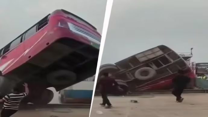 Bus Falls into Padma River Near Ferry Terminal, 23 Dead, Several Missing