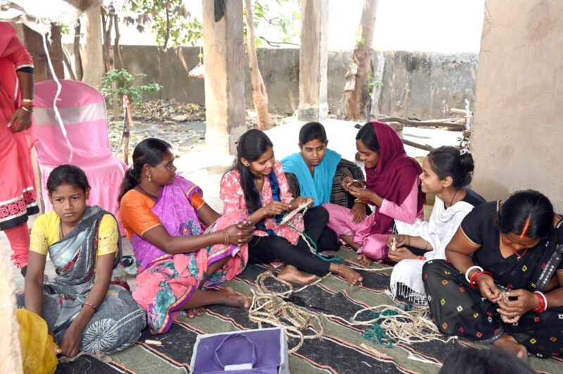PVUNL Initiative for Women Empowerment: Rope Craft Training for Birhor Tribal Women