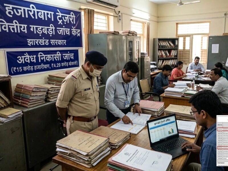 Hazaribagh Treasury Scam: Over ₹15 Crore Illegally Withdrawn