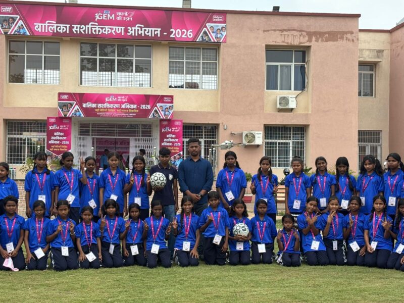 Young Footballer Divyani Linda Inspires GEM Girls with Her Journey from Struggle to Success