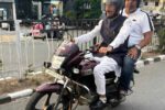 Minister’s Awareness Ride Overshadowed by Pending E-Challans