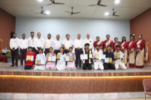 Meritorious Students, Parents Honoured at Saraswati Shishu Vidya Mandir in Ranchi