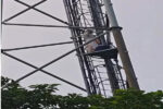 Woman Climbs Mobile Tower with Daughter Seeking Justice, High-Voltage Drama Continues for Hours