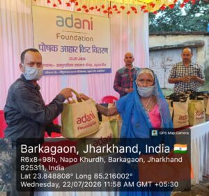 Adani Foundation Distributes Nutrition Kits to 80 TB Patients in Hazaribagh
