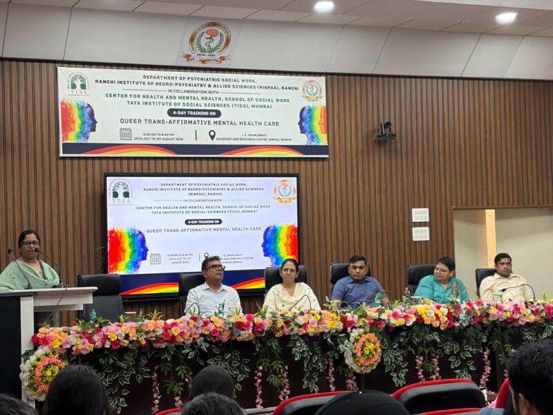 RINPAS Launches Four-Day Training Programme on Queer and Trans-Affirmative Mental Healthcare