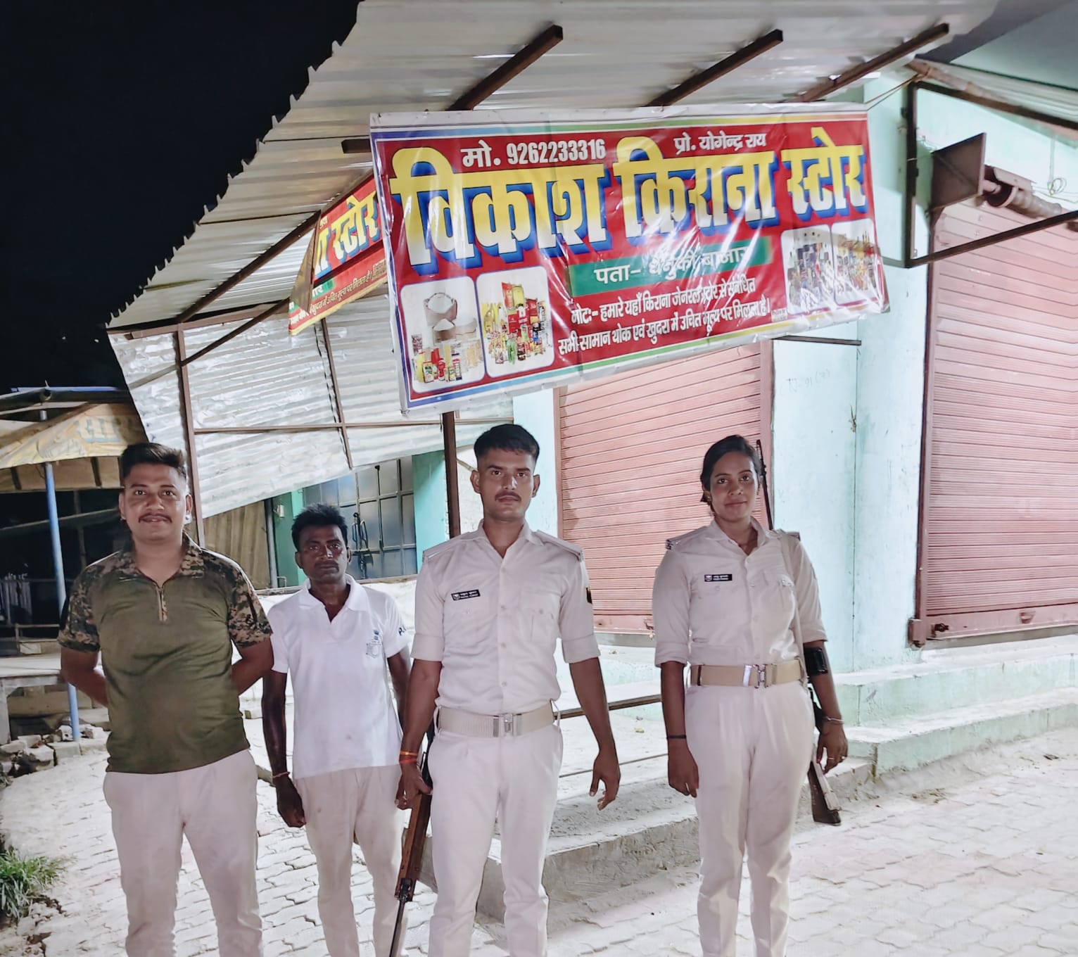 Saran Police Conduct Late-Night Searches at Hotels and Hostels