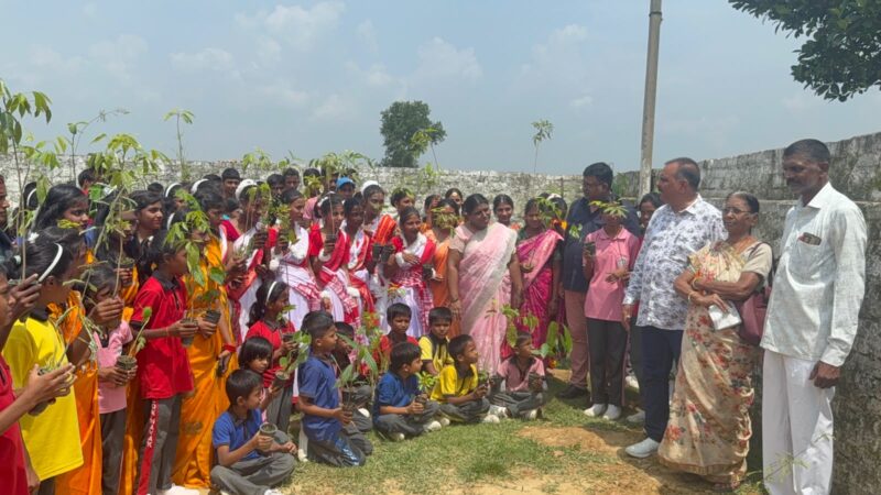 PASWA Plants 500 Saplings at Loknayak JP Vidya Mandir Under Nationwide 5 Million Tree Plantation Drive
