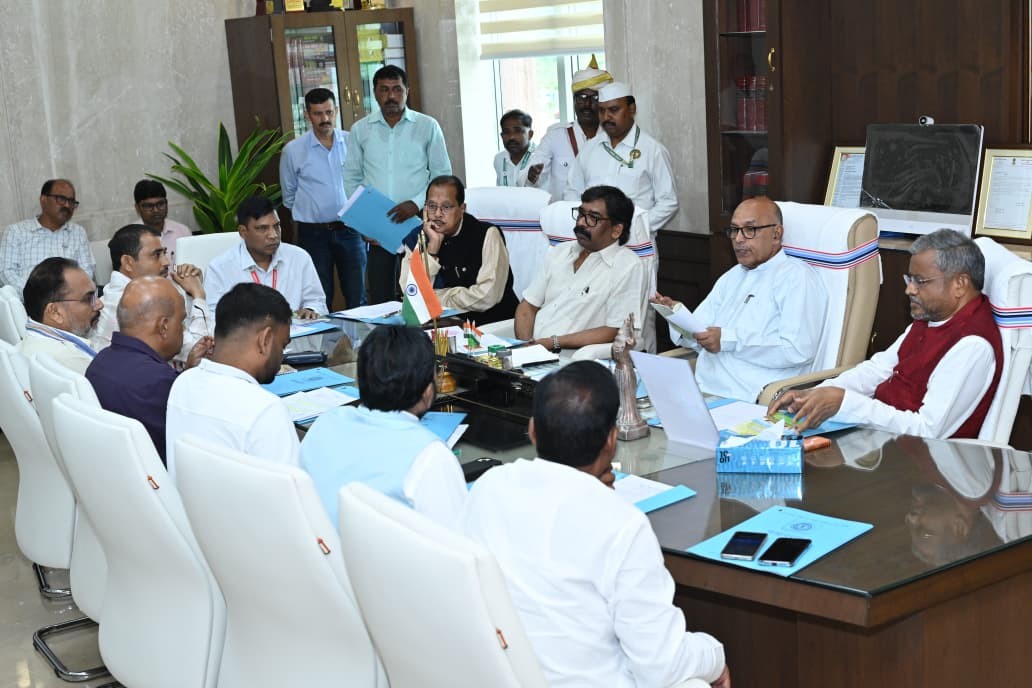 All-Party Meeting Held Ahead of Jharkhand Assembly Monsoon Session, CM Attends