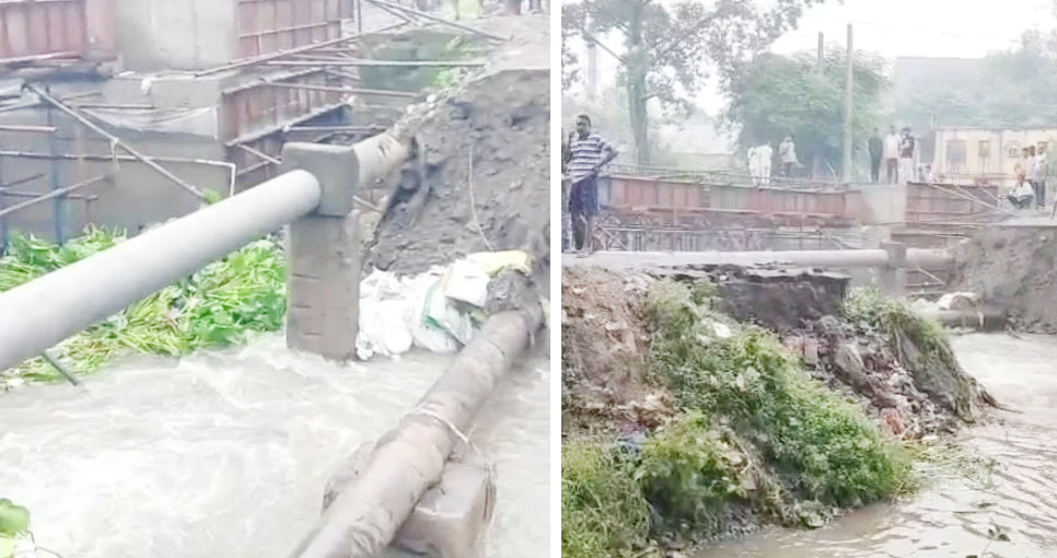 Temporary Diversion at Jhiliya Bridge Washed Away for the Third Time, Thousands Affected
