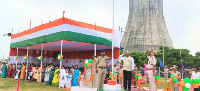 DVC KTPS Celebrates 80th Independence Day with Patriotic Fervour