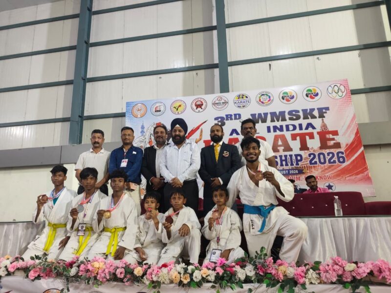 Jharkhand Wins 5 Medals at National Karate Championship in Lucknow