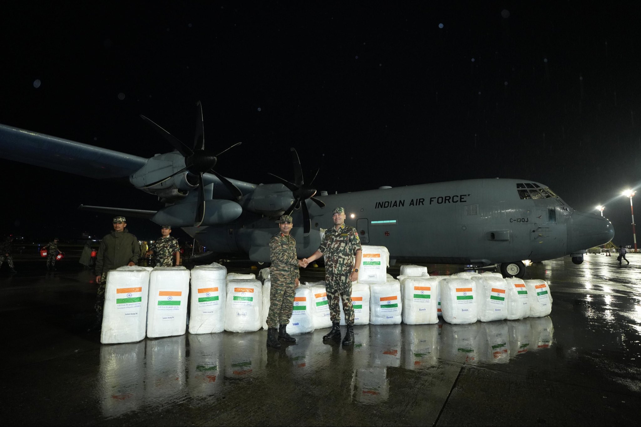 Nepal Flood: India’s Fourth Relief Flight Lands in Kathmandu