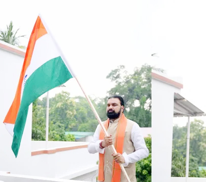 Bihar’s Har Ghar Tiranga Campaign: CM Samrat Choudhary Hoists Flag