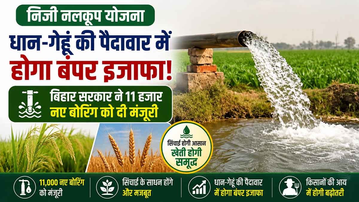 Bihar Approves 11,000 New Tubewells, Rs 305.60 Crore Sanctioned