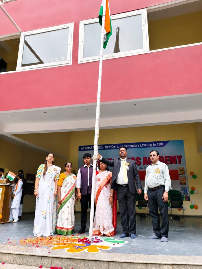 80th Independence Day Celebrated with Patriotic Fervour at Seven Stars Academy in Ranchi