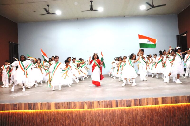 80th Independence Day Celebrated with Patriotic Fervour at Saraswati Shishu Vidya Mandir, Dhurwa