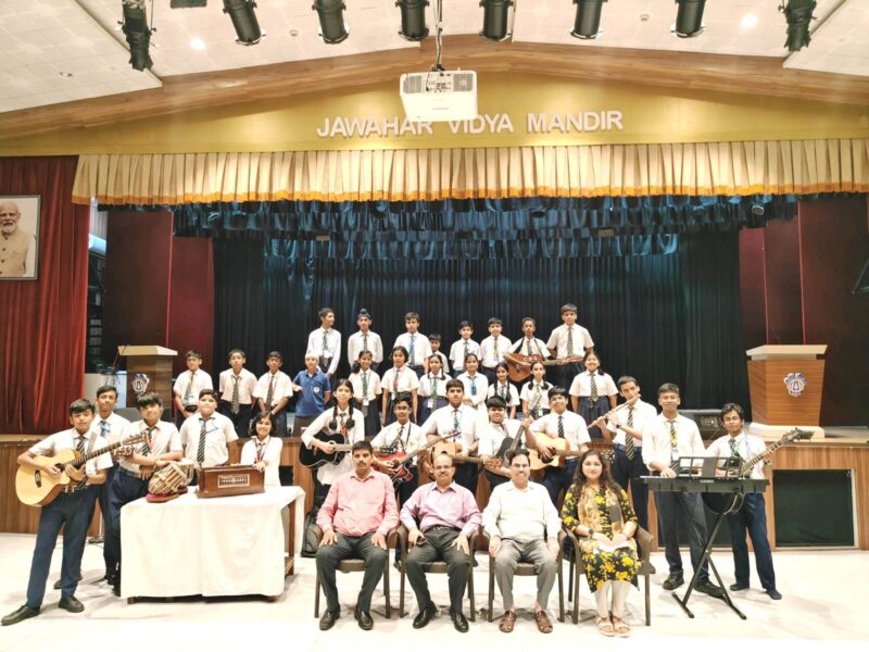 JVM Shyamali Instrumental Music Contest Showcases Young Musical Talent